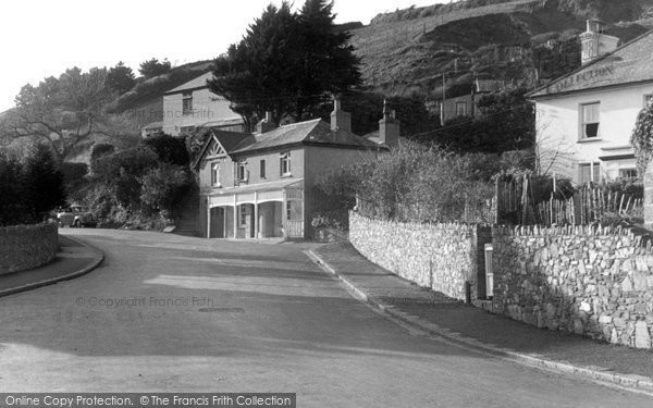 Photo of Downderry, Town Centre c.1955