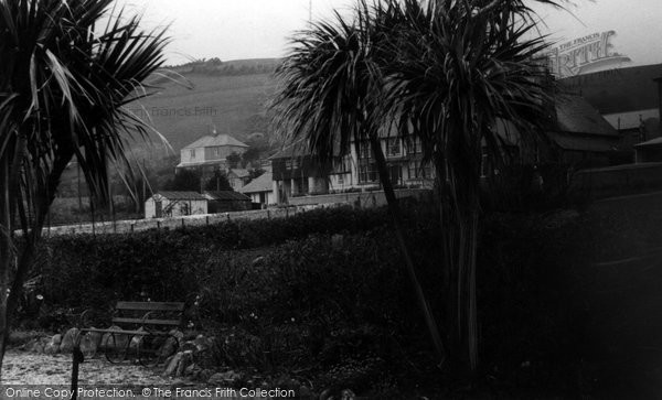 Photo of Downderry, View From Gardens c.1955