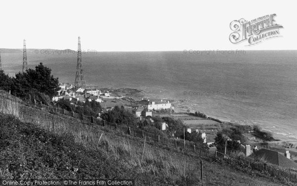 Photo of Downderry, View From The Fields c.1955