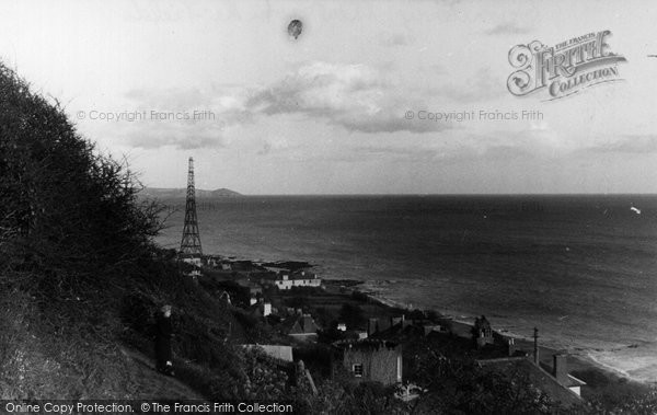 Photo of Downderry, View From The Fields c.1955