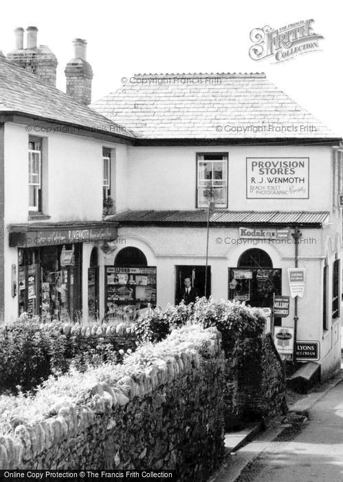 Photo of Downderry, Village Shops c.1955