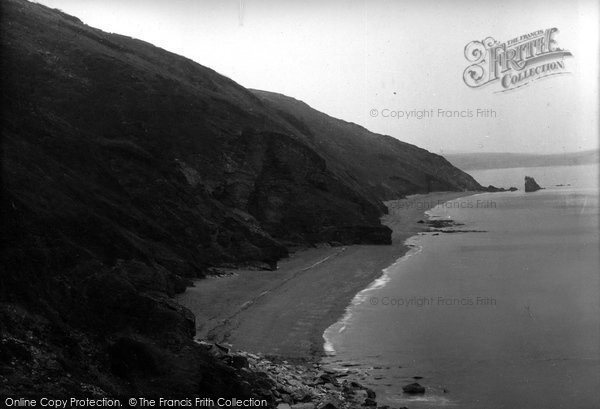 Photo of Downderry, West Beaches c.1955