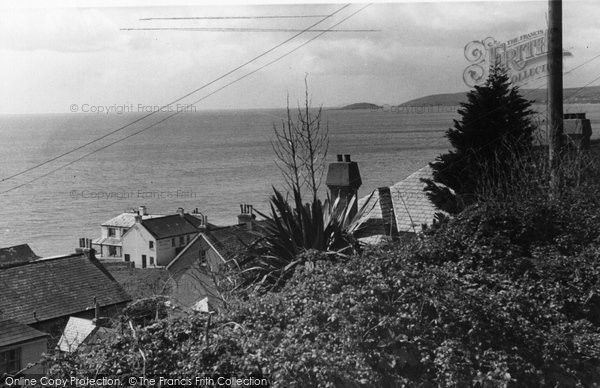 Photo of Downderry, Wide Sea Hotel From The Hill c.1955