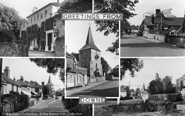 Photo of Downe, Greetings From c.1955
