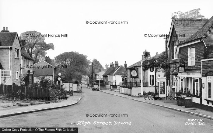 Photo of Downe, High Street c.1955