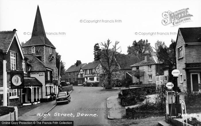 Photo of Downe, High Street c.1955