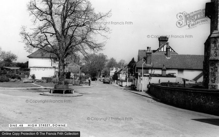 Photo of Downe, High Street c.1955