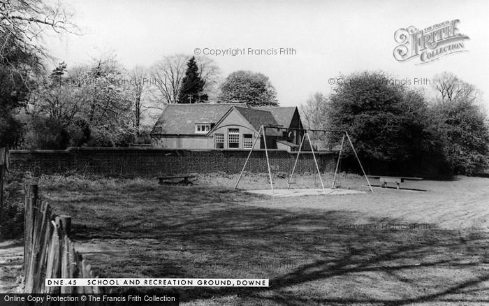 Photo of Downe, School And Recreation Ground c.1955