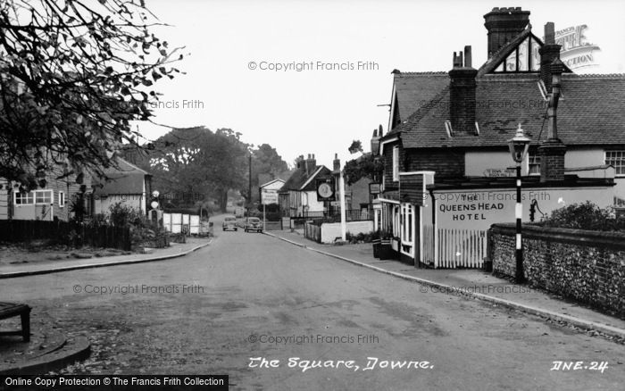 Photo of Downe, The Square c.1955