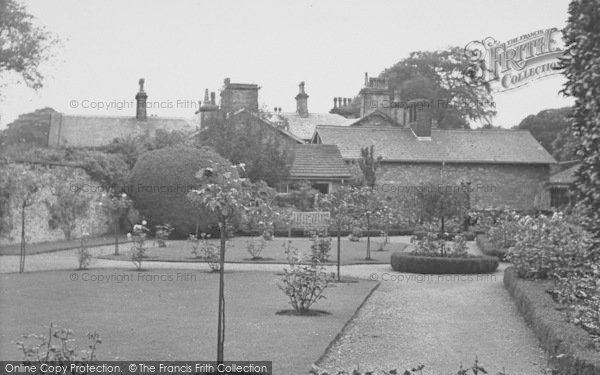 Photo of Downham, Downham Hall, The Rose Garden c.1960