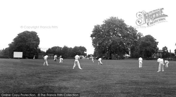 Photo of Downham Market, Cricket In The Park c.1955