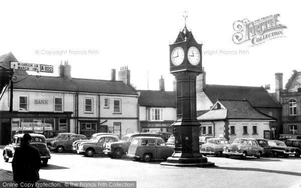 Photo of Downham Market, Market Place c.1955