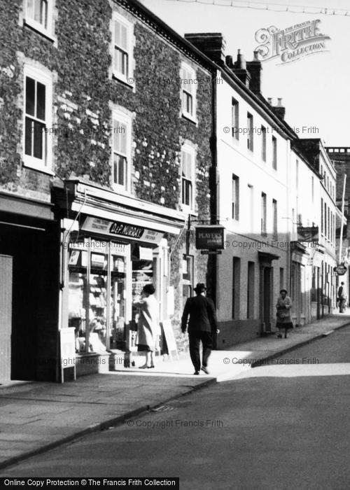 Photo of Downham Market, Murray's Shop, Bridge Street 1960