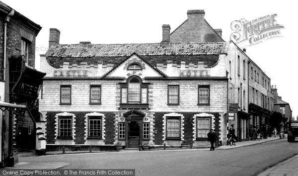 Photo of Downham Market, The Castle Hotel c.1955