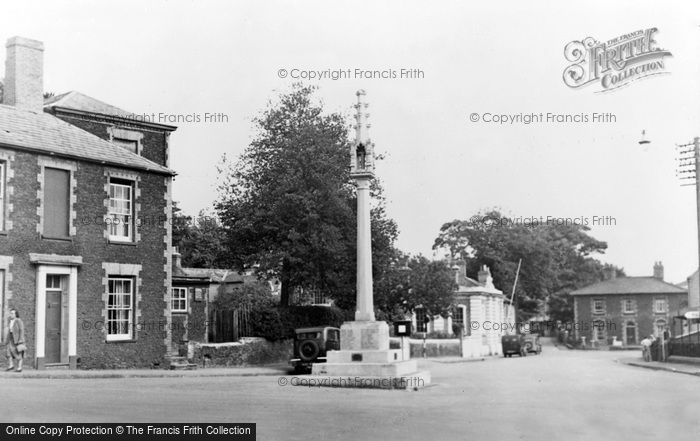 Photo of Downham Market, The Memorial c.1955