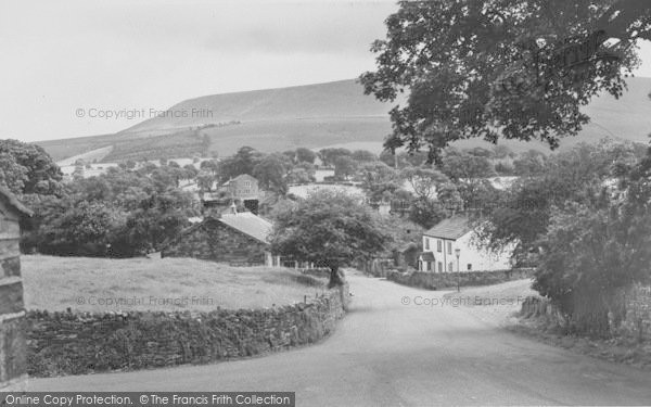 Photo of Downham, Pendle Hill And White House c.1965
