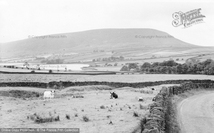 Photo of Downham, Pendle Hill c.1965
