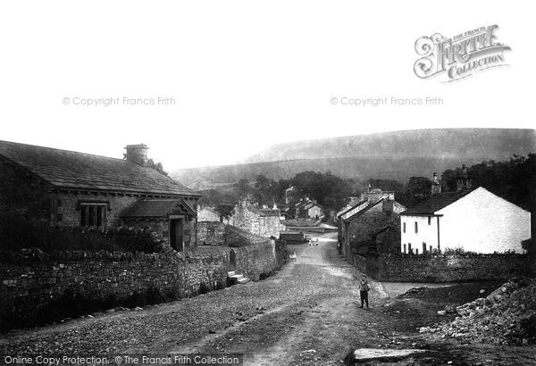 Photo of Downham, The Village 1895