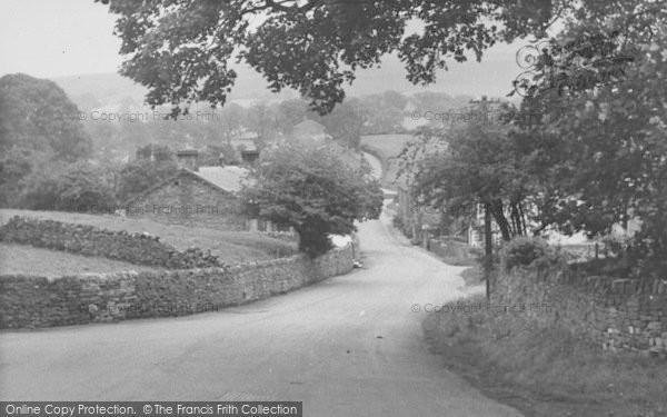 Photo of Downham, The Village c.1955