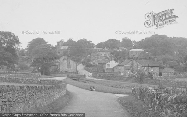 Photo of Downham, The Village c.1955