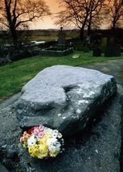 Cathedral, Grave Of St Patrick c.1990, Downpatrick