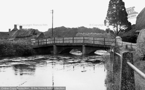 Photo of Downton, Iron Bridge c.1955
