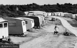 Sea Breeze Caravan Camp c.1960, Downton