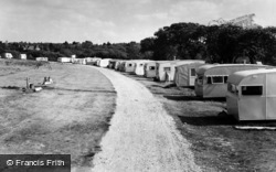 Sea Breeze Caravan Camp c.1960, Downton