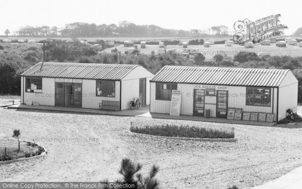 Photo of Downton, Sea Breeze Caravan Camp Shop c.1960