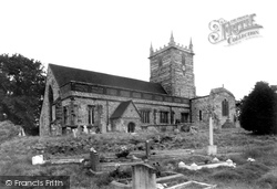 St Lawrence's Church c.1955, Downton