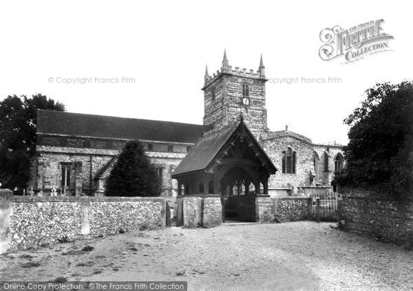 Photo of Downton, St Lawrence's Church c.1955