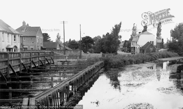 Photo of Downton, Tannery Bridge c.1955