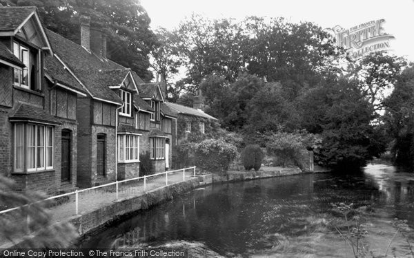 Photo of Downton, Water Side c.1955