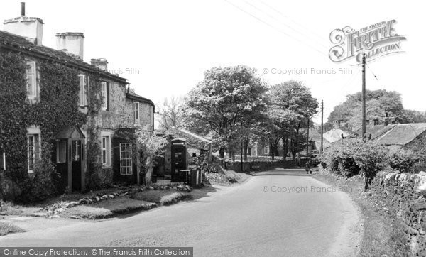 Photo of Draughton, Main Road And Post Office c.1955