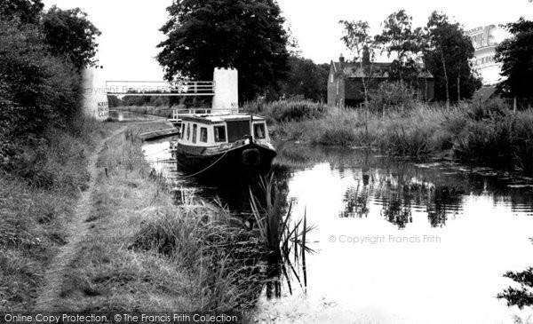 Photo of Drayton Bassett, The Canal And Swing Bridge c.1965