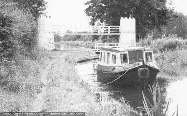Photo of Drayton Bassett, The Canal And Swing Bridge c.1965