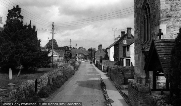 Photo of Drayton, Church Lane c.1965