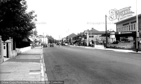Photo of Drayton, Havant Road, Looking East c.1965