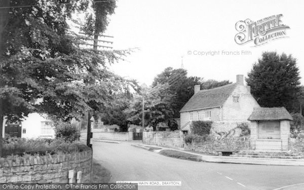 Photo of Drayton, Main Road c.1955