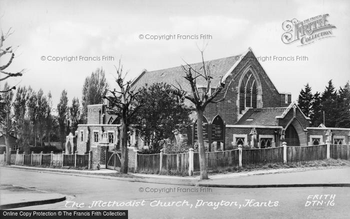 Photo of Drayton, Methodist Church c.1955