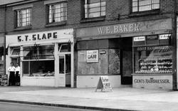 Slape's And Baker's, The Broadway c.1955, Drayton