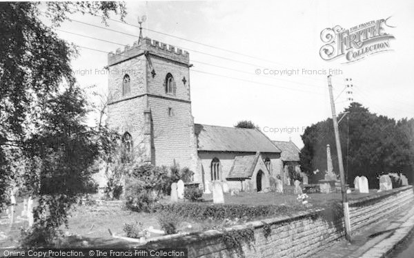 Photo of Drayton, St Catherine's Church c.1955