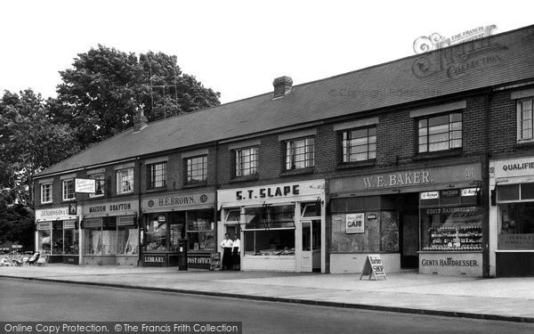 Photo of Drayton, the Broadway, Havant Road c1955