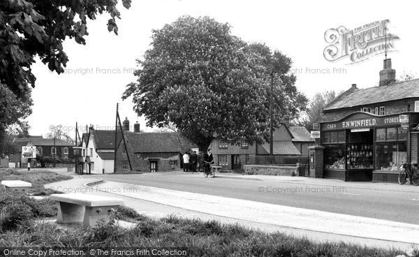 Photo of Drayton, The Green c.1955