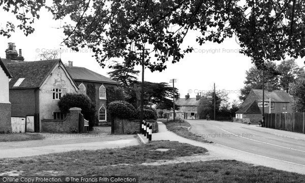 Photo of Drayton, The Main Road c.1955
