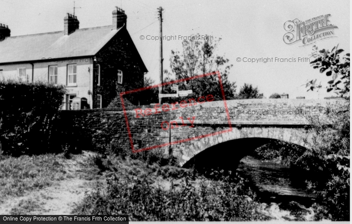 Photo of Dre Fach, The Bridge c.1955