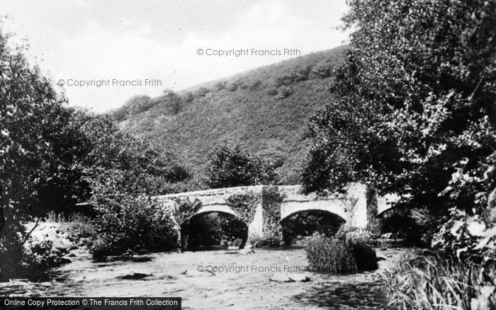 Photo of Drewsteignton, Fingle Bridge c.1930