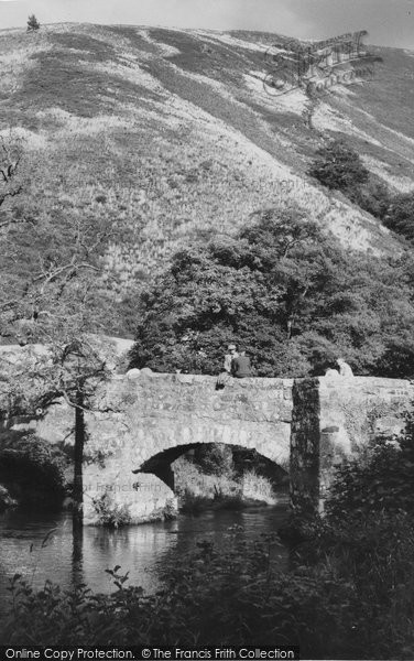 Photo of Drewsteignton, Fingle Bridge c.1960