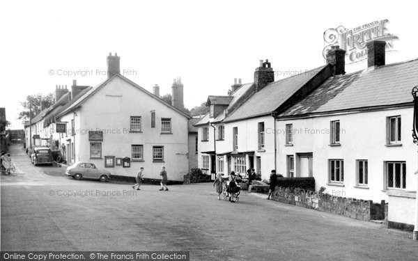 Photo of Drewsteignton, The Village c.1960