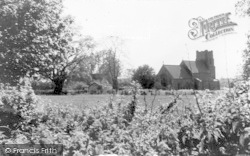 The Church From The Fields c.1955, Drinkstone